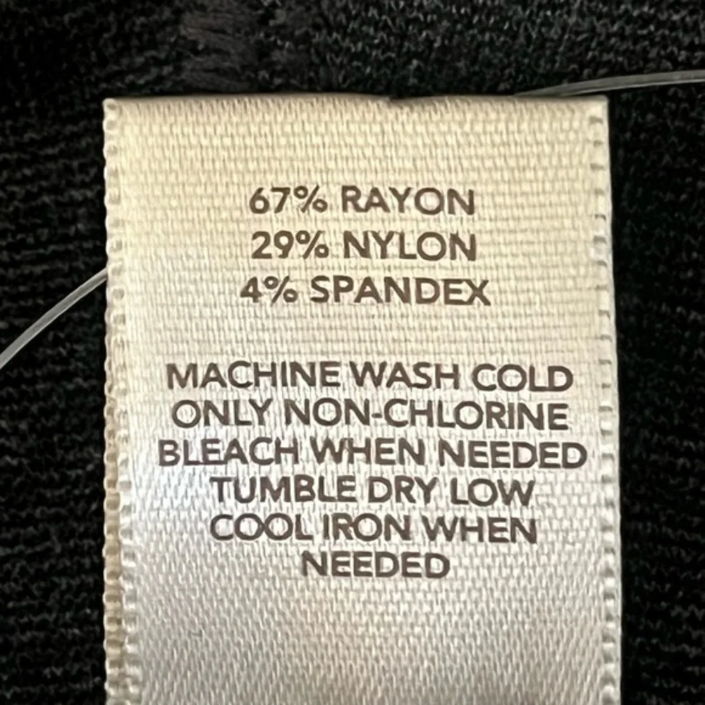 LOFT Outlet Leggings Very Slim Hip & Thighs Women M Gray Elastic Waist 33x26 NWT - Picture 7 of 8